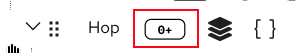 0+ icon for optional collection field